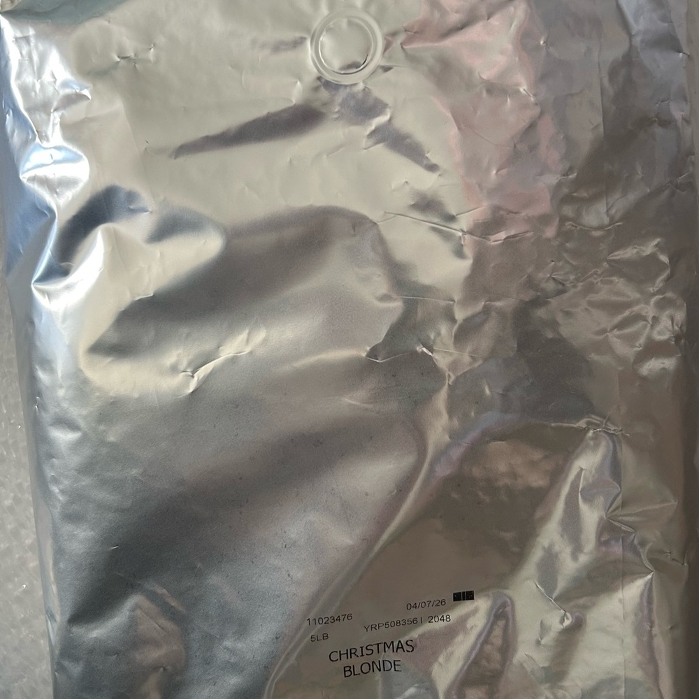Starbucks Christmas Blonde 5lb bag Coffee Beans new sealed Holiday